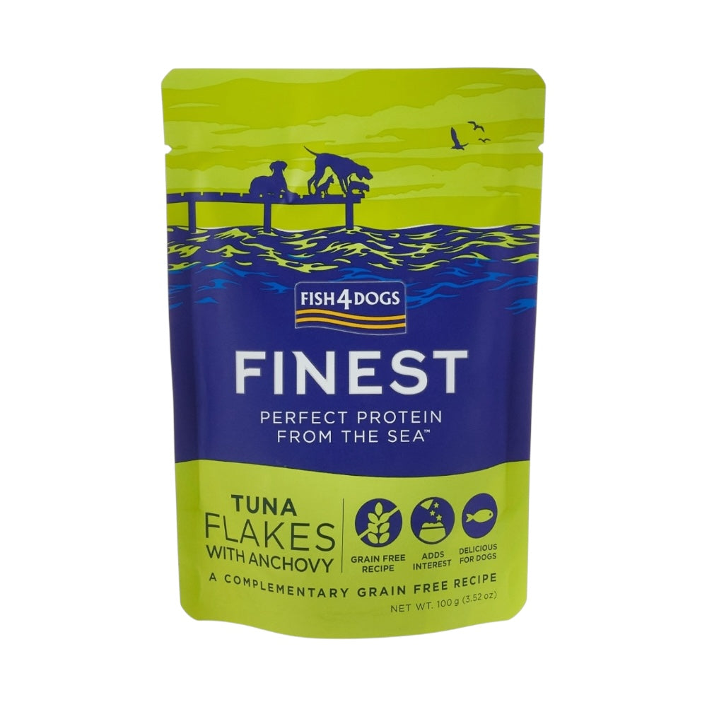 Fish4Dogs Finest Tuna Flakes with Anchovy 6x100g