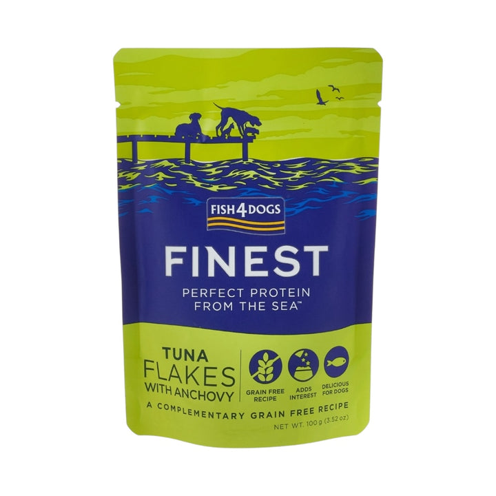 Fish4Dogs Finest Tuna Flakes with Anchovy 6x100g