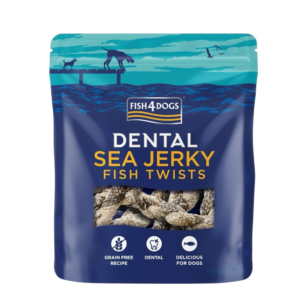 Fish4Dogs Sea Jerky Twists 10x100g