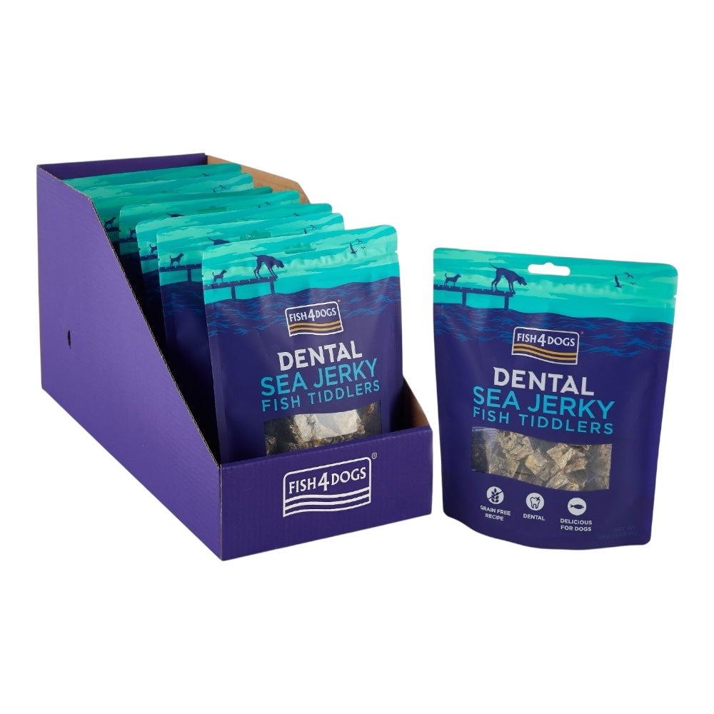 Fish4Dogs Sea Jerky Tiddlers 10x115g