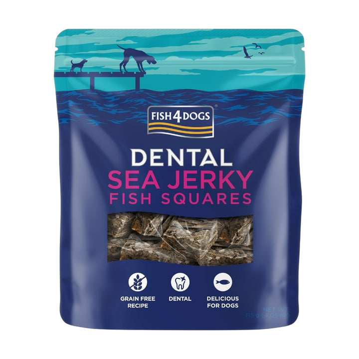 Fish4Dogs Sea Jerky Squares 10x115g