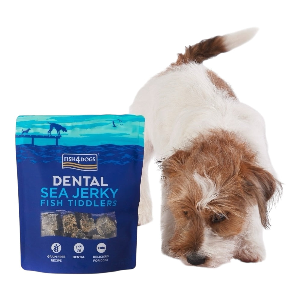 Fish4Dogs Sea Jerky Tiddlers 4x575g
