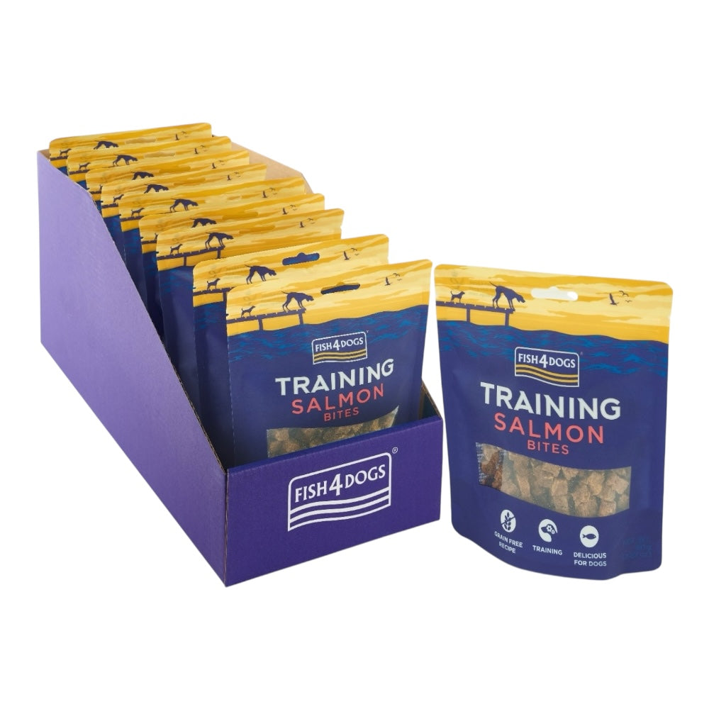 Fish4Dogs Training Salmon Bites Adult 8x80g