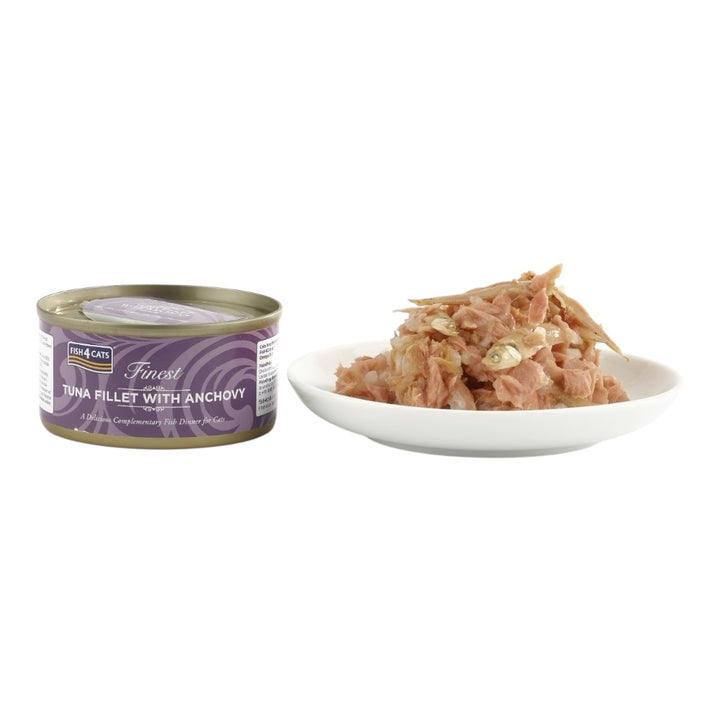 Fish4Cats Finest Tuna & Anchovy 10x70g