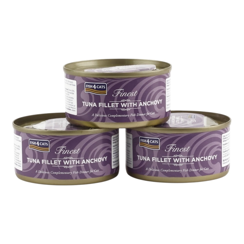 Fish4Cats Finest Tuna & Anchovy 10x70g