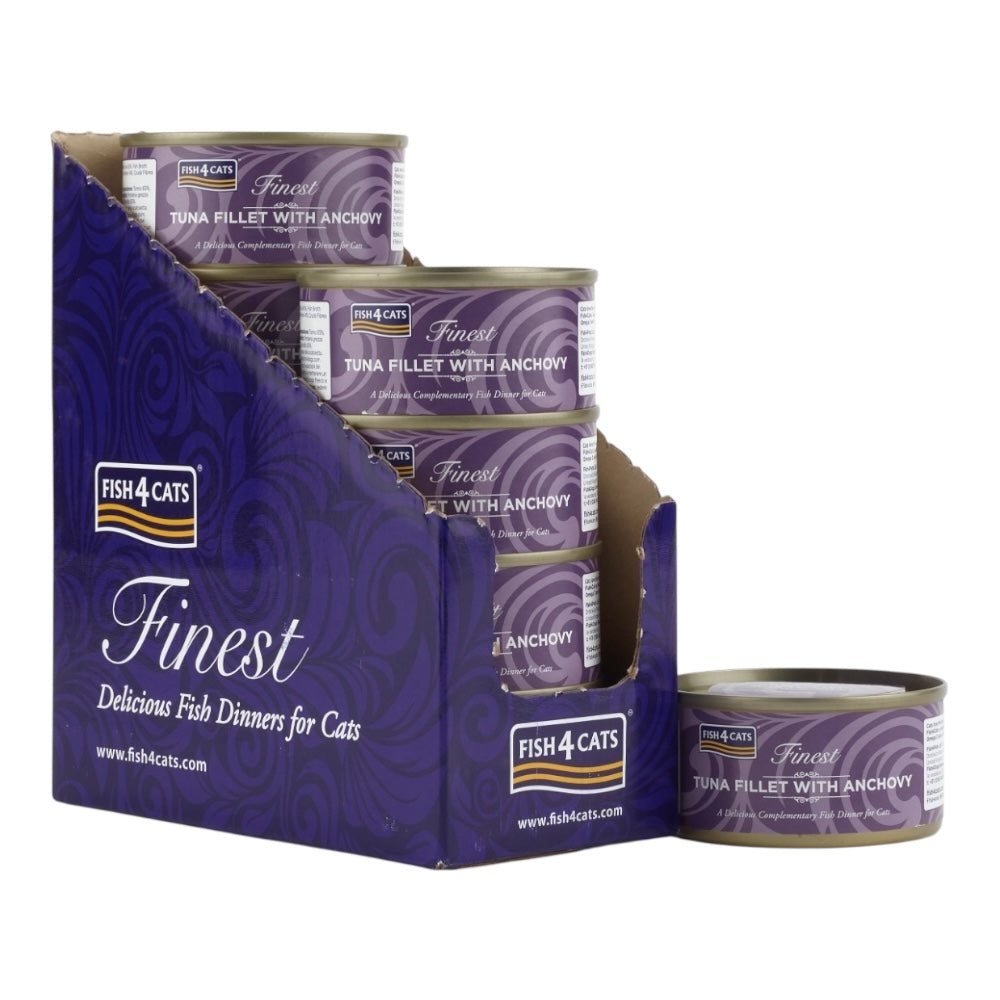 Fish4Cats Finest Tuna & Anchovy 10x70g