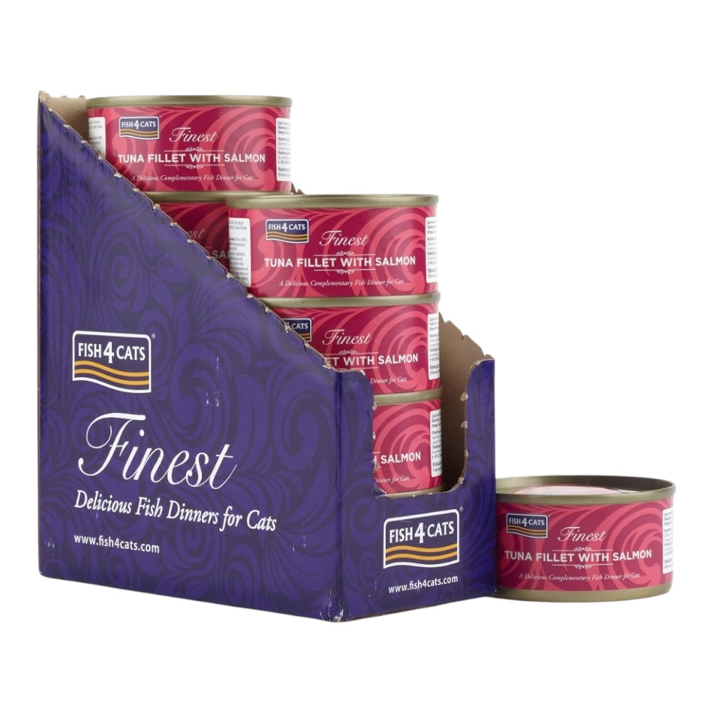 Fish4Cats Finest Tuna & Salmon 10x70g
