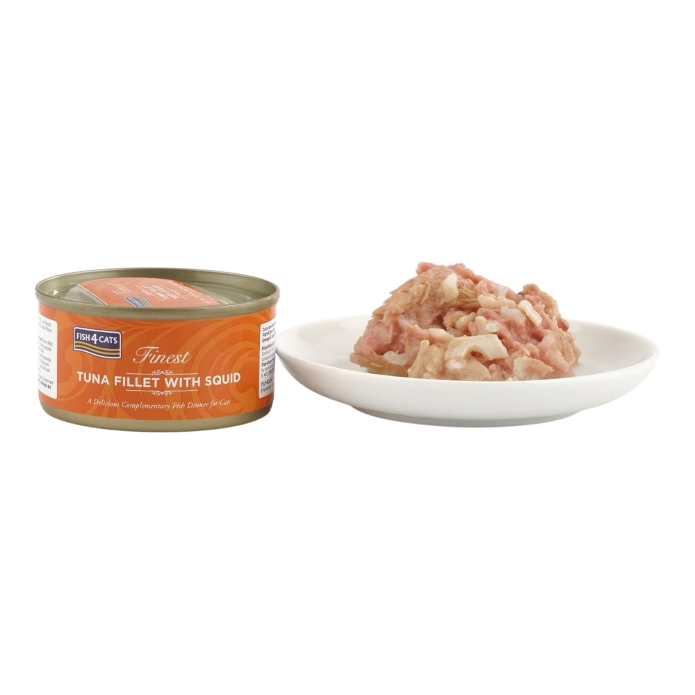 Fish4Cats Finest Tuna & Squid 10x70g
