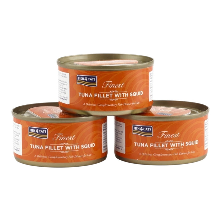 Fish4Cats Finest Tuna & Squid 10x70g