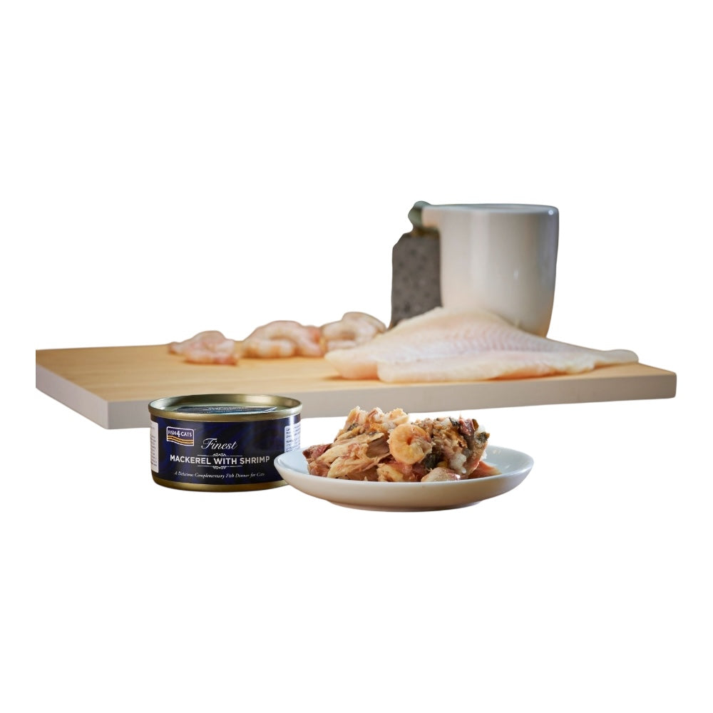 Fish4Cats Finest Mackerel & Shrimp 10x70g