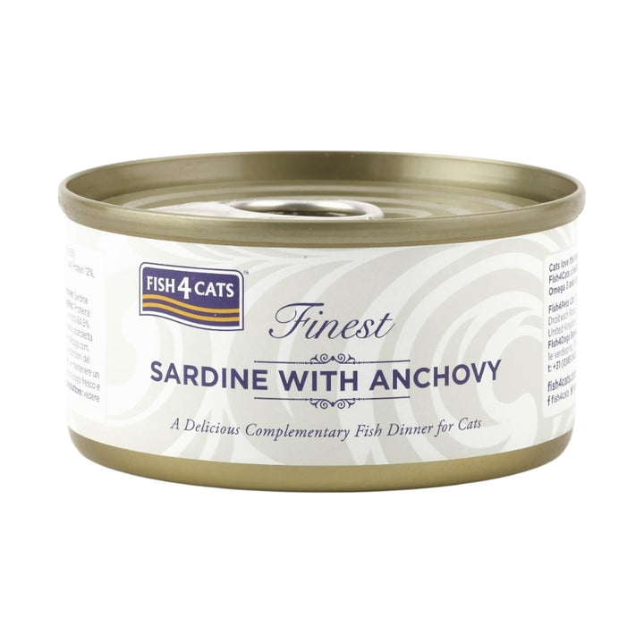 Fish4Cats Finest Sardine & Anchovy 10x70g