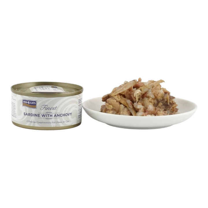 Fish4Cats Finest Sardine & Anchovy 10x70g