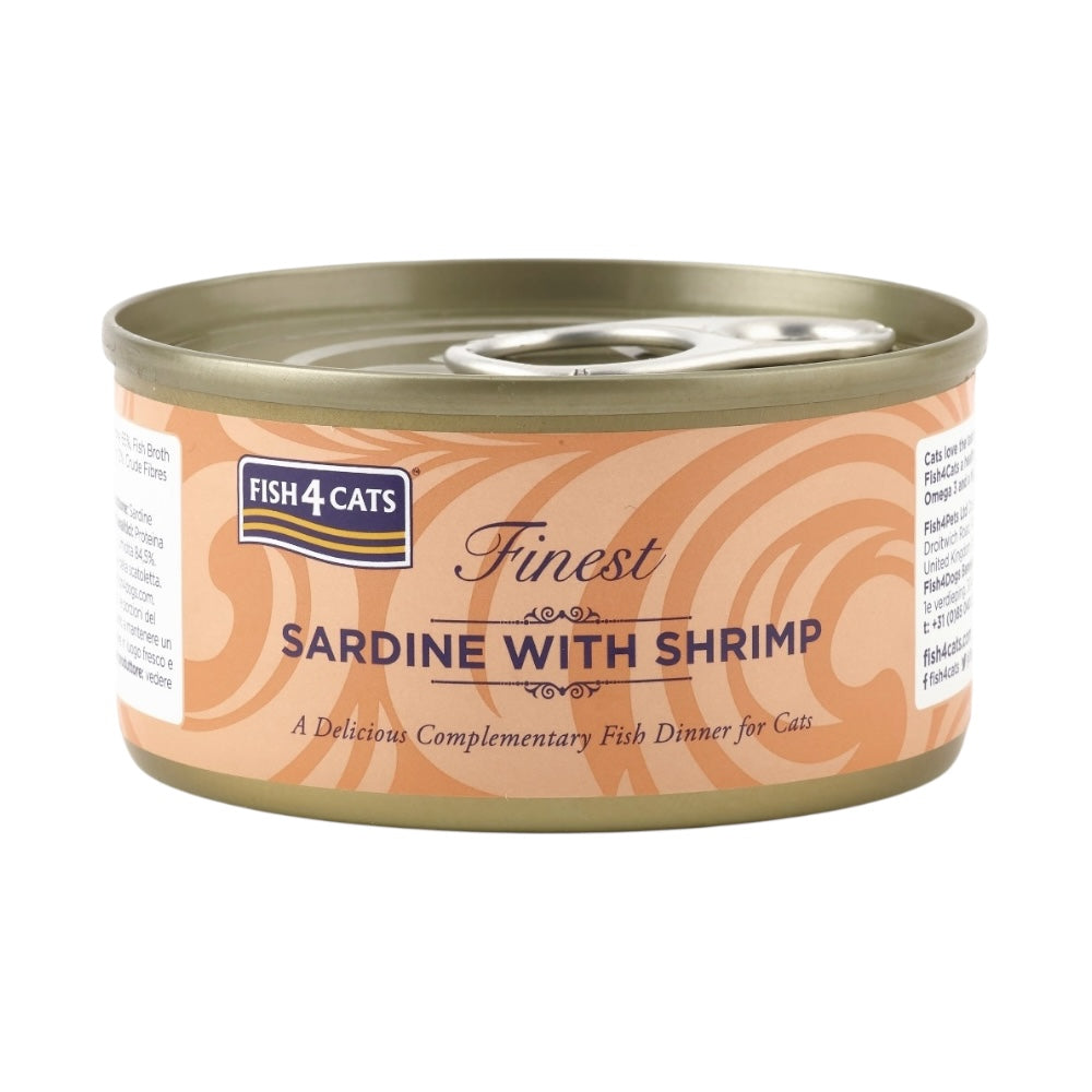 Fish4Cats Finest Sardine & Shrimp 10x70g