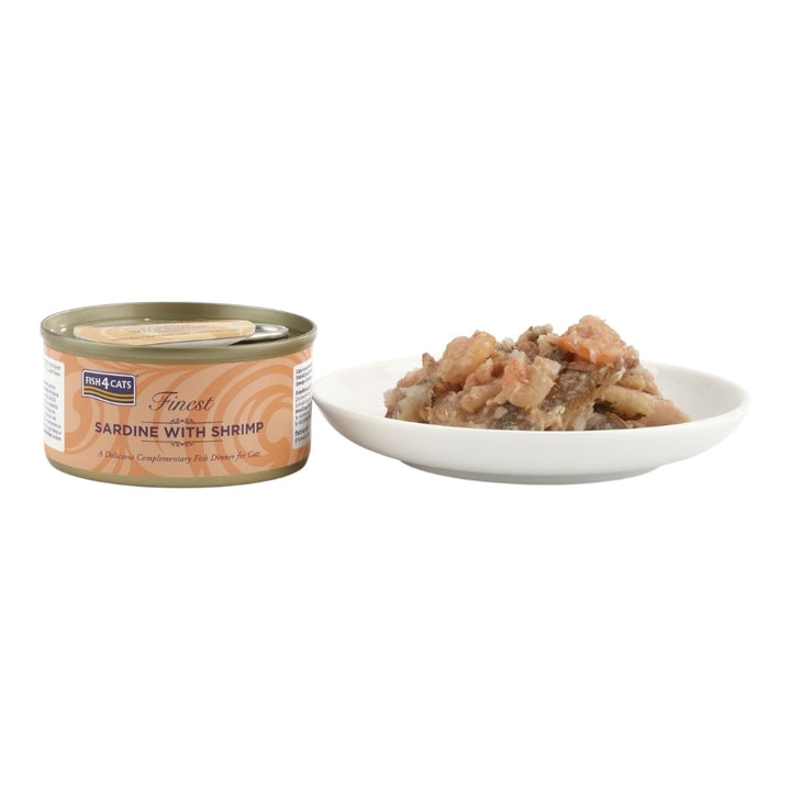 Fish4Cats Finest Sardine & Shrimp 10x70g