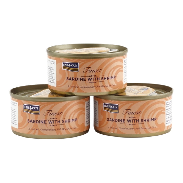 Fish4Cats Finest Sardine & Shrimp 10x70g