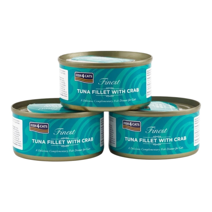 Fish4Cats Finest Tuna & Crab 10x70g