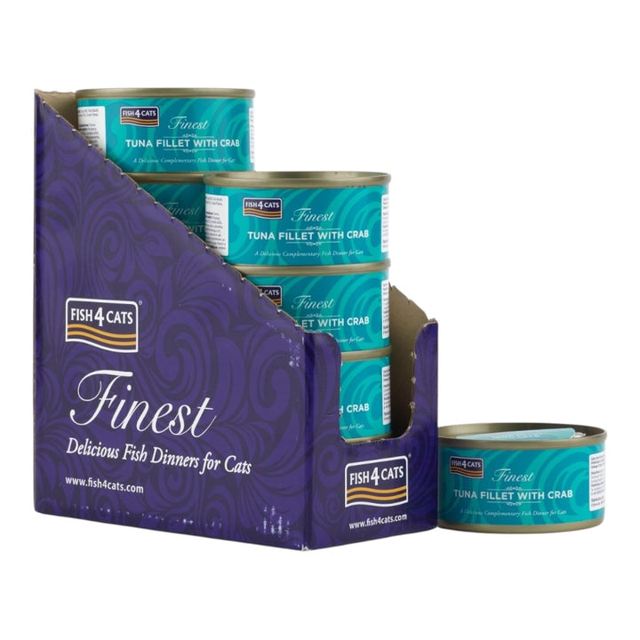 Fish4Cats Finest Tuna & Crab 10x70g