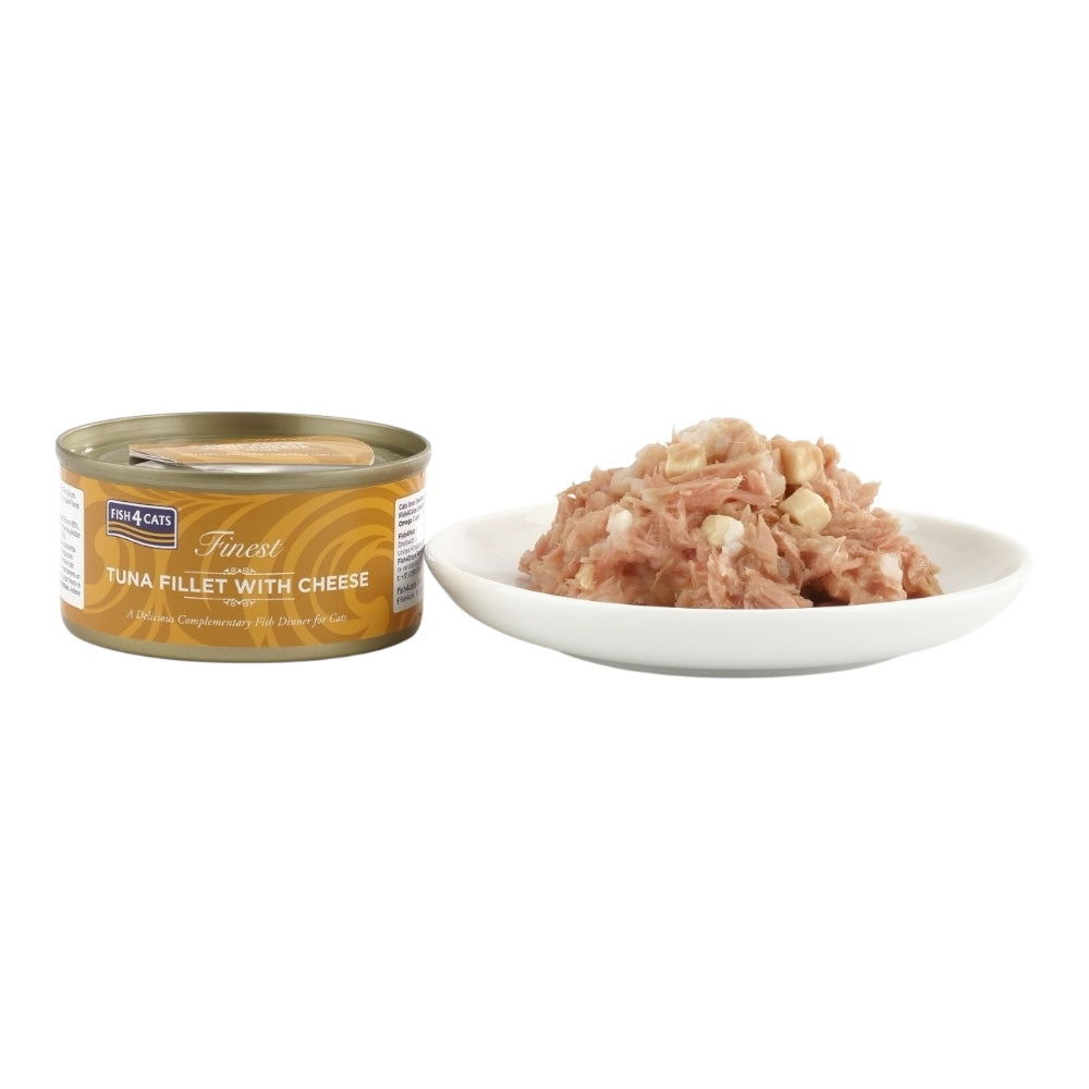 Fish4Cats Finest Tuna & Cheese 10x70g
