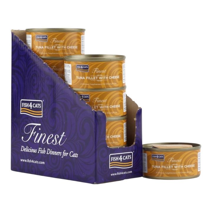 Fish4Cats Finest Tuna & Cheese 10x70g