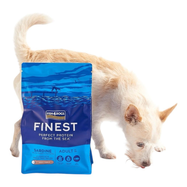 Fish4Dogs Finest Adult Sardine With Sweet Potato (Small Kibble) 1.5kg