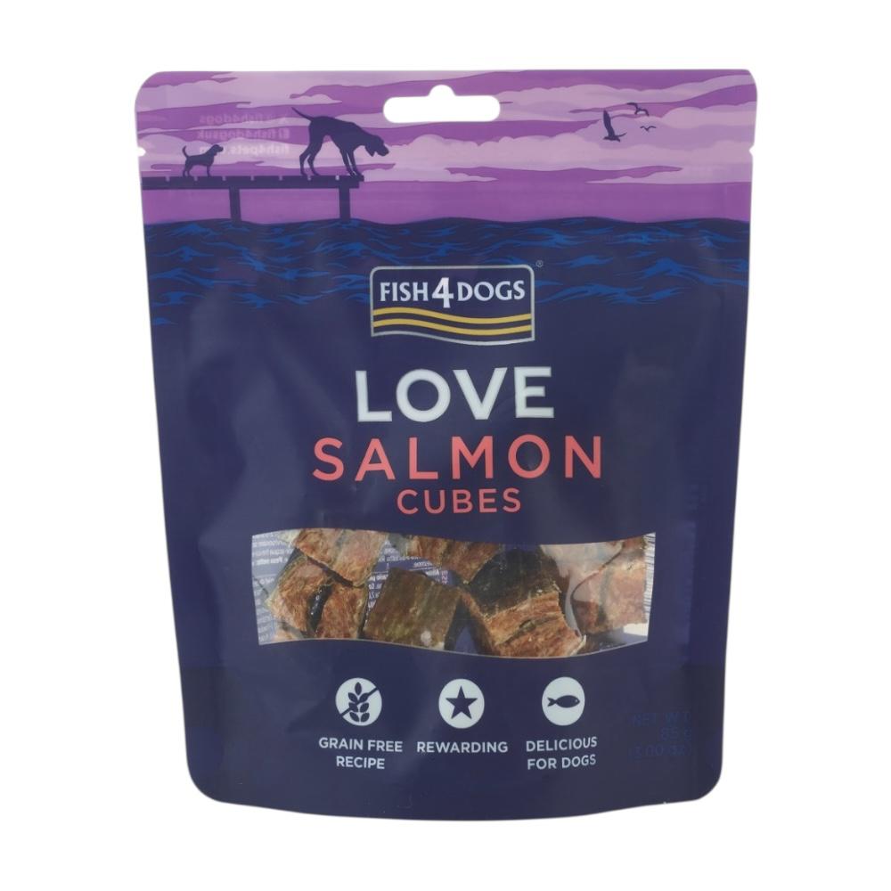 Fish4Dogs Love Salmon Cubes 10x85g