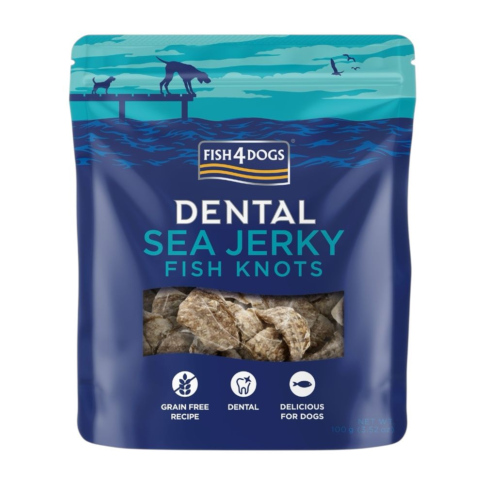 Fish4Dogs Sea Jerky Knots 10x100g