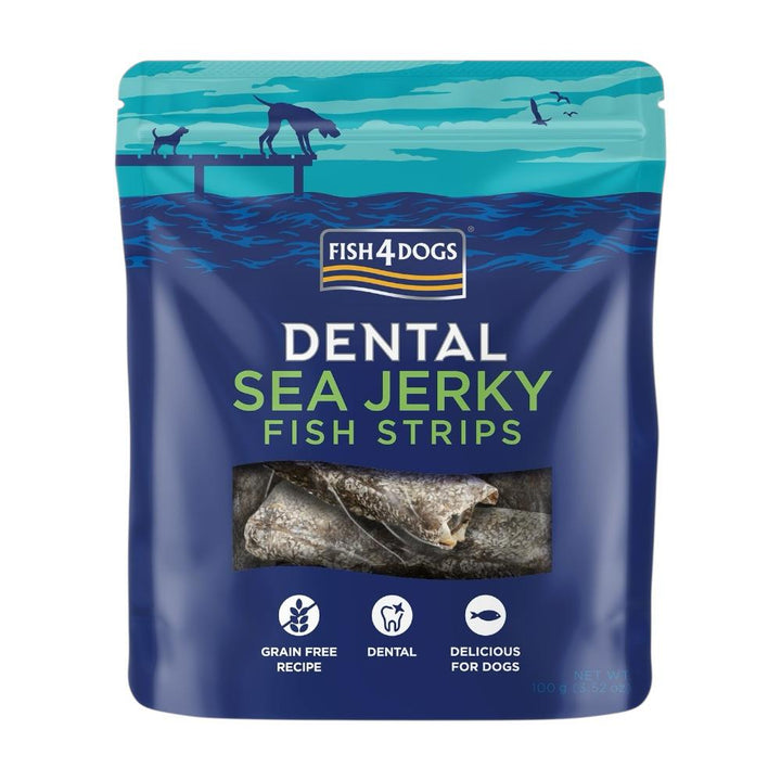 Fish4Dogs Sea Jerky Strips 10x100g
