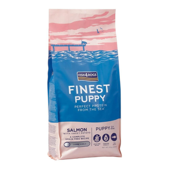 Fish4Dogs Finest Salmon Puppy Large Kibble 6kg